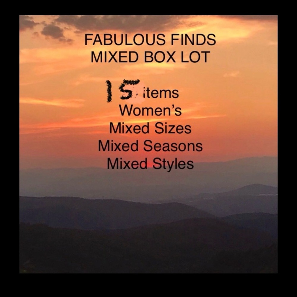 15 ITEMS MIX BOX - Fabulousness..!!